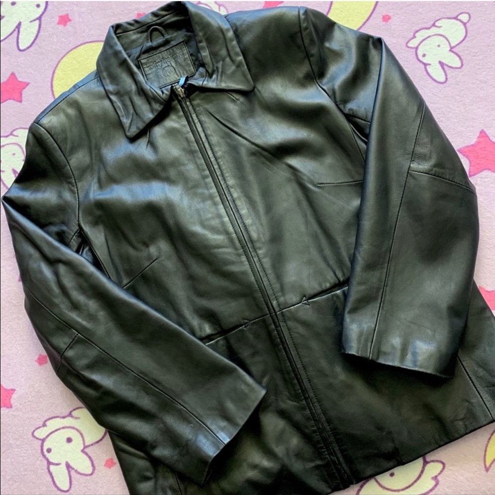 Kathy Ireland Leather Jacket